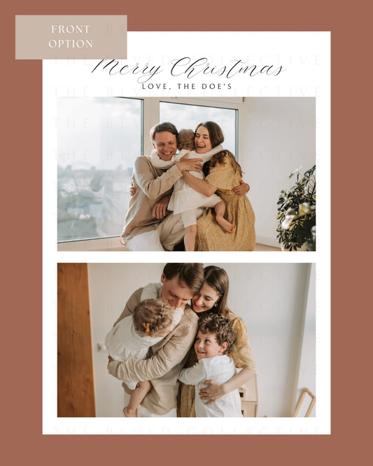 Winkello Christmas Card Photo #2 Template