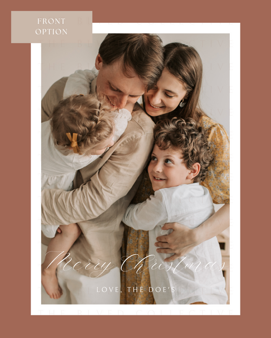 Winkello Christmas Card Photo #3 Template