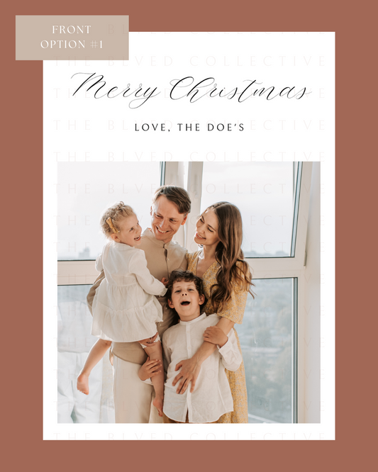 Winkello Christmas Card Photo Template Bundle